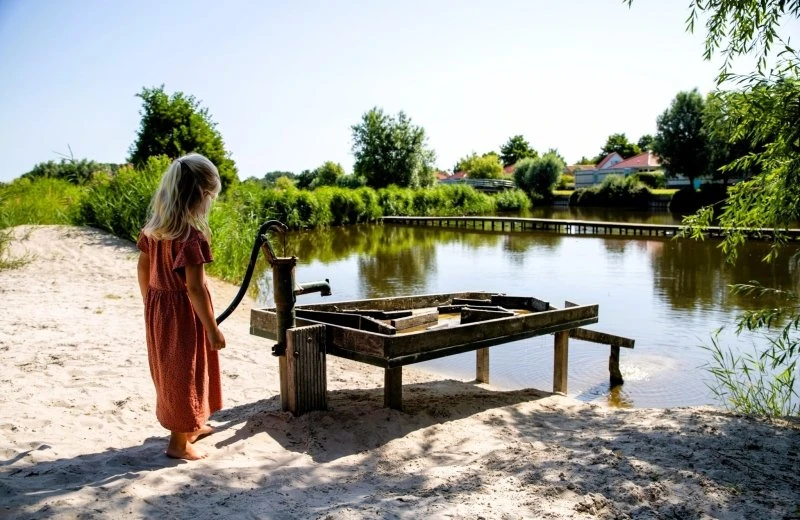 Nature playground and beach