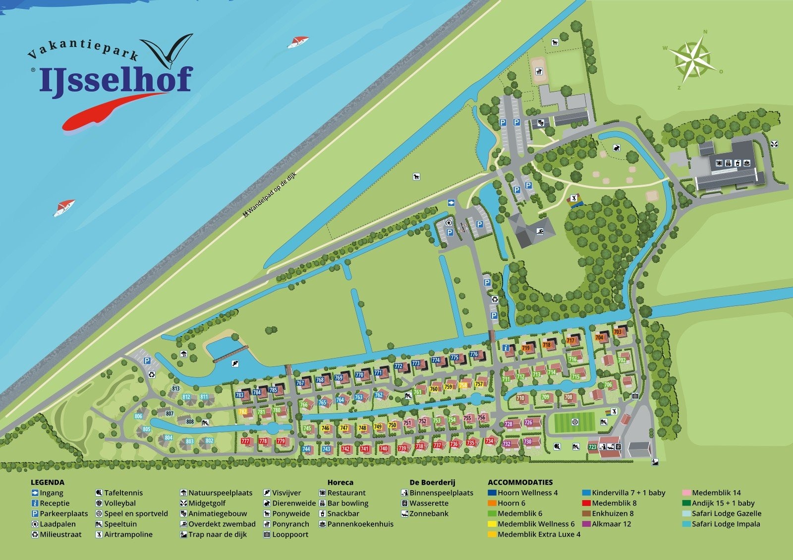 IJsselhof map